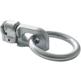 ProPlus Dubbele stud fitting voor bindrail - Ø 45 mm ring - 62 x 27 x 18,5 mm - Breeklast 2.700 kg