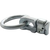 ProPlus Dubbele stud fitting voor bindrail - Ø 45 mm ring - 62 x 27 x 18,5 mm - Breeklast 2.700 kg