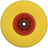 Pro Plus PU Band met Kunststof Velg - Ø 254 x 80 mm - 3.00 x 4 - Asgat Ø 21 mm