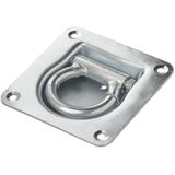 Pro Plus Sjoroog met Dekring Enkel en Veer- Inbouw 20 mm - 100 x 105 mm - Staal