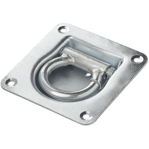 Pro Plus Sjoroog met Dekring Enkel en Veer- Inbouw 20 mm - 100 x 105 mm - Staal