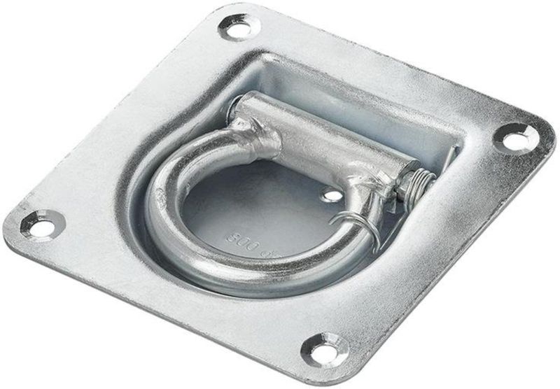 Pro Plus Sjoroog met Dekring Enkel en Veer- Inbouw 20 mm - 100 x 105 mm - Staal