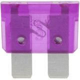 ProPlus Steekzekeringen - 3 Ampère - Paars - 6 stuks - Warmtebestendig