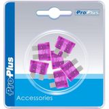 ProPlus Steekzekeringen - 3 Ampère - Paars - 6 stuks - Warmtebestendig