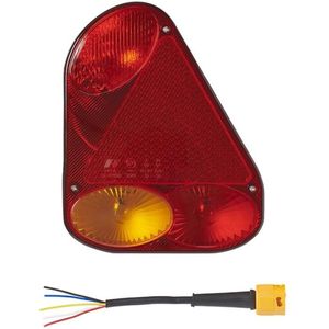 ProPlus Achterlicht aanhangwagen/caravan - 5 functies - 218 x 174 mm - links - incl. adapterkabel