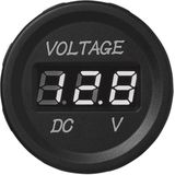 ProPlus - Voltmeter Digitaal - Inbouw - 6 t/m 30 Volt - Ø 28 mm