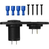 ProPlus Inbouw Voltmeter - Dubbele USB-Poort - 6-30V - Voor Auto en Boot