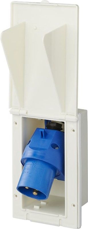 ProPlus - CEE Wandinvoerdoos - Rechthoekig - Wit - 16 Ampère - IP44