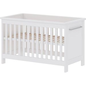 Cabino Babybed / Ledikant Noël verstelbare bodem 60x120 cm - Wit