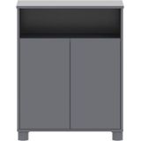 Cabino Commode / Verzorgingstafel Baby Fresno - Grijs