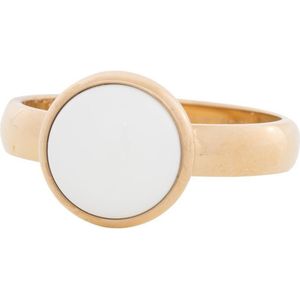 iXXXi Jewelry - Vulring - Goudkleurig - White Stone - 4mm