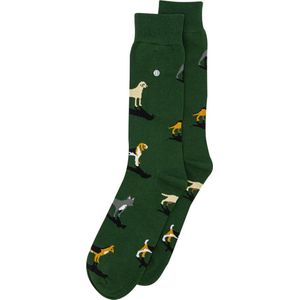 Alfredo Gonzales sokken dogs groen unisex