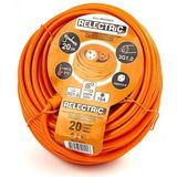 Relectric - Verlengsnoer - Oranje - 20 Meter - 2200 Watt