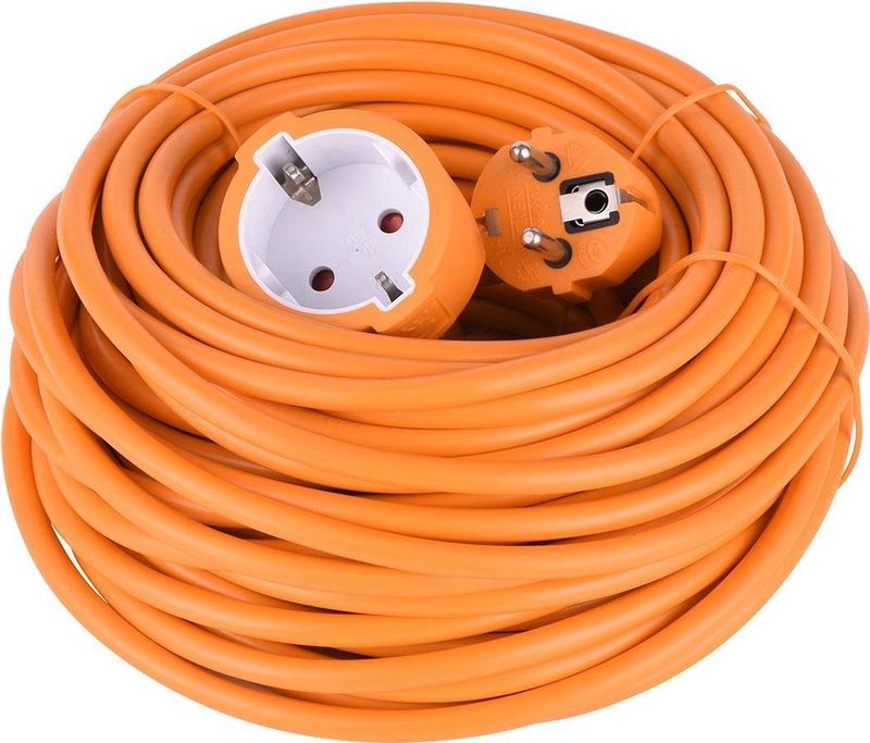 Relectric - Verlengsnoer - Oranje - 20 Meter - 2200 Watt