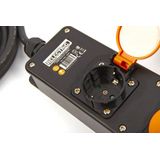 Relectric Pro Stekkerdoos Verlengkabel 5m - 3-voudig - IP44 - 3200W - Geschikt Voor Buitengebruik