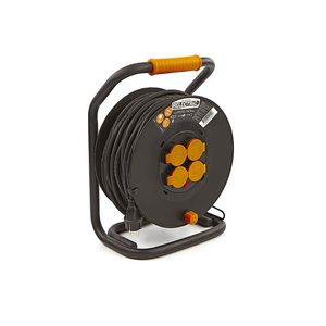 Relectric Professional 40 Meter IP44 Kabeltrommel,Stromtrommel 3x2,5 mm
