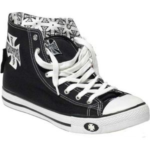 West Coast Choppers - Warrior - Nette Schoenen - Zwart - Zachte Zool
