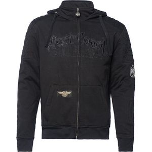 West Coast Choppers - Por Vida Zip - Hoodie - Zwart - Met Bescherming