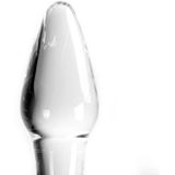 Glazen Buttplug 10,7 X 4,2 cm - Transparant