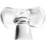 Glazen Buttplug 10,7 X 4,2 cm - Transparant