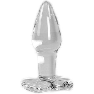 Glazen Buttplug 10,7 X 4,2 cm - Transparant