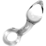 Glazen Buttplug met ring