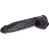 Dinoo - XXL Dildo - Monster 28 x 5,5 cm - Zwart