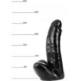 Dinoo Dildo HUNG Riff 27 X 7 cm - Zwart