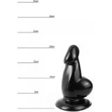 Dinoo Dildo HUNG Sly 19 X 4,5 cm - Zwart