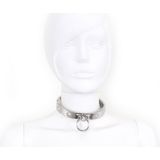 Steel Collar With Gems M 11.5 cm - Kiotos Steel