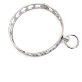 Steel Collar Open Circles M 11.5 cm | Kiotos Steel