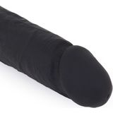 Kiotos Cox Siliconen Dildo met Zuignap 25 X 5 cm - Zwart