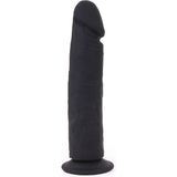 Kiotos Cox Siliconen Dildo met Zuignap 25 X 5 cm - Zwart