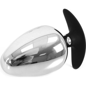 Kiotos Steel - Anaal Plug - Big-S - Met Handvat - Diameter 70 mm