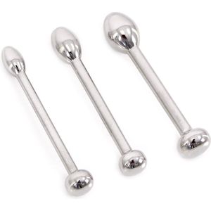 Urethral Trainer Kit 3 Solid Tear Penisplugs | Kiotos Steel