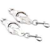 Clover Nipple Clamps with Snap Hook | Kiotos Steel