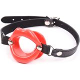 Mouth Gag Red Mouth - Kiotos Leather