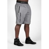 Gorilla Wear Mercury Mesh Shorts - Sportbroek heren - Grijs/Zwart