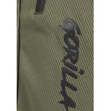 Gorilla Wear Mercury Mesh Shorts - Sportbroek heren - Legergroen/Zwart