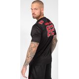 Gorilla Wear Fresno T-shirt - Zwart Rood