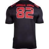 Gorilla Wear Fresno T-shirt - Zwart Rood