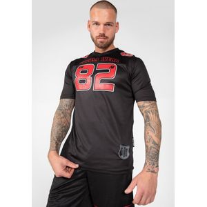 Gorilla Wear Fresno T-shirt - Zwart Rood