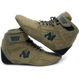 Gorilla Wear - Perry High Tops - Legergroen - Premium Suede Leer - Flexibele Platte Zolen