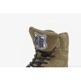 Gorilla Wear - Perry High Tops - Legergroen - Premium Suede Leer - Flexibele Platte Zolen