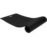 VirtuFit NBR Fitnessmat - 180 x 60 x 1,5 cm - Zwart - met Draagkoord - Gratis Trainingsvideo's