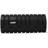 Foam Roller - VirtuFit Grid Massage Roller - 33 cm - Zwart - Foamrol - Foamroller