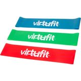Resistance band - VirtuFit Weerstandsbanden - Fitness Elastieken - 3 stuks