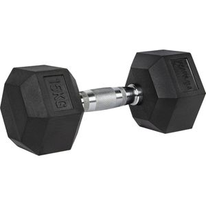 VirtuFit Hexa dumbbell Pro - Gewichten - Fitness - 15 kg - Per stuk