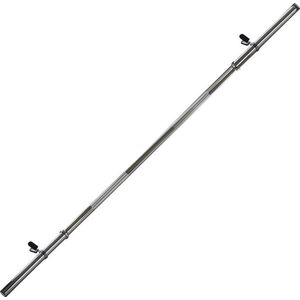 Halterstang - VirtuFit Barbell Stang - Veerclipsluiting - 120 cm - 30 mm