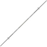 VirtuFit Halterstang - Barbell - Schroefsluiting - Fitness bar - Krachttraining - 120 cm - 30 mm